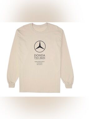 Yeezy Kanye West DONDA Atlanta Listening Event L/S T-Shirt